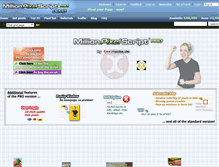 Tablet Screenshot of millionpro.texmedia.de